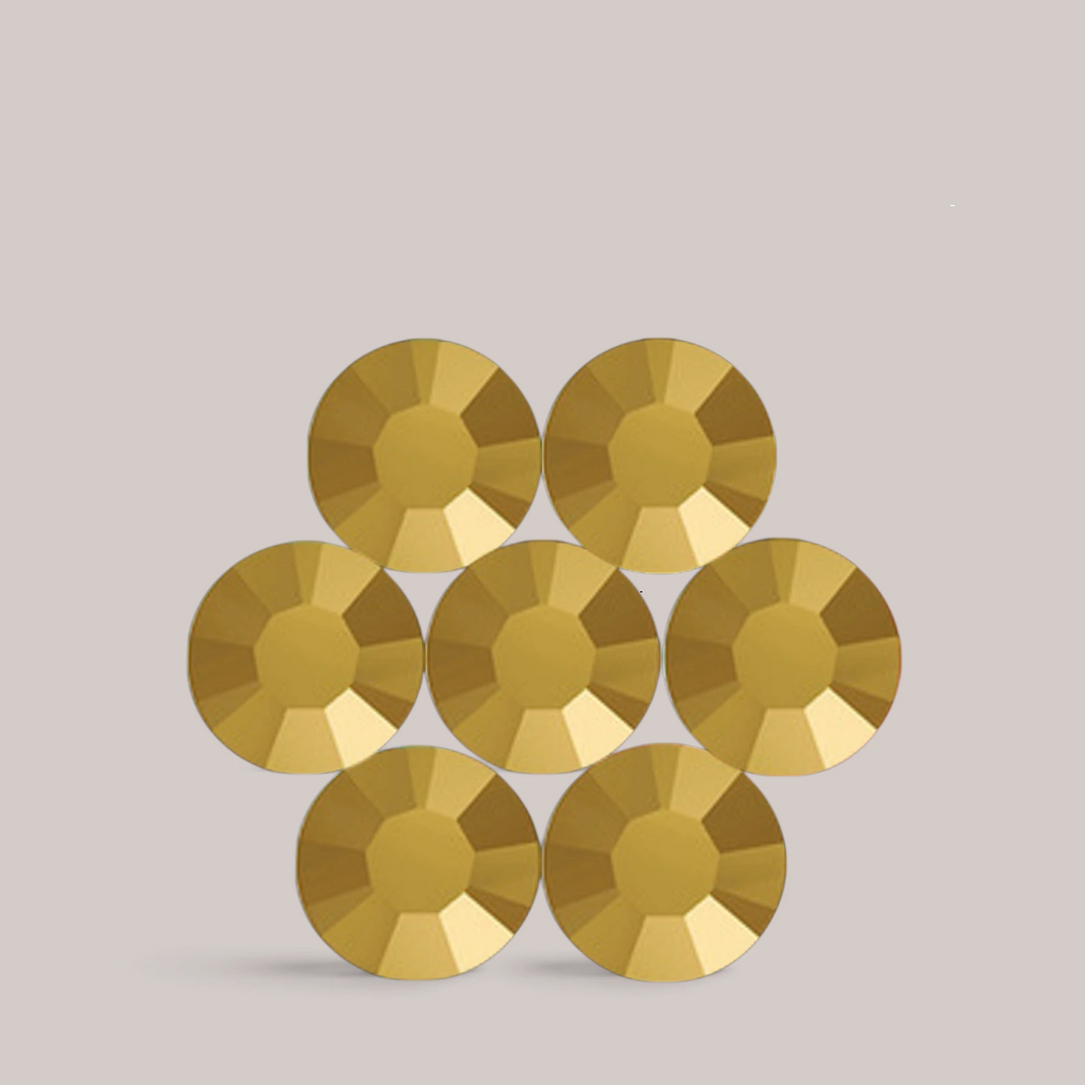 Star Crystals Gold Chrome, SS30 GN
