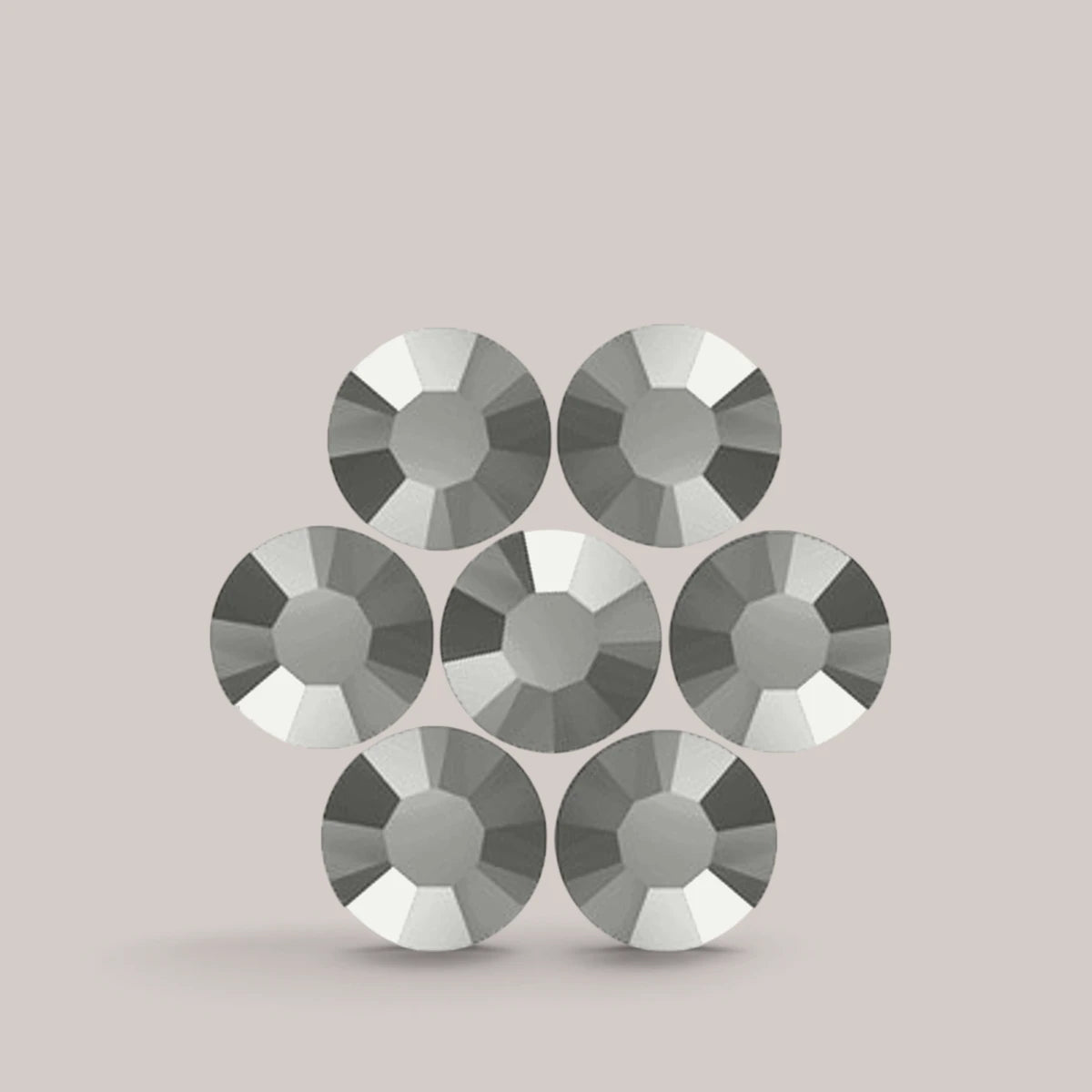 Star Crystals Silver Chrome, SS10 GN