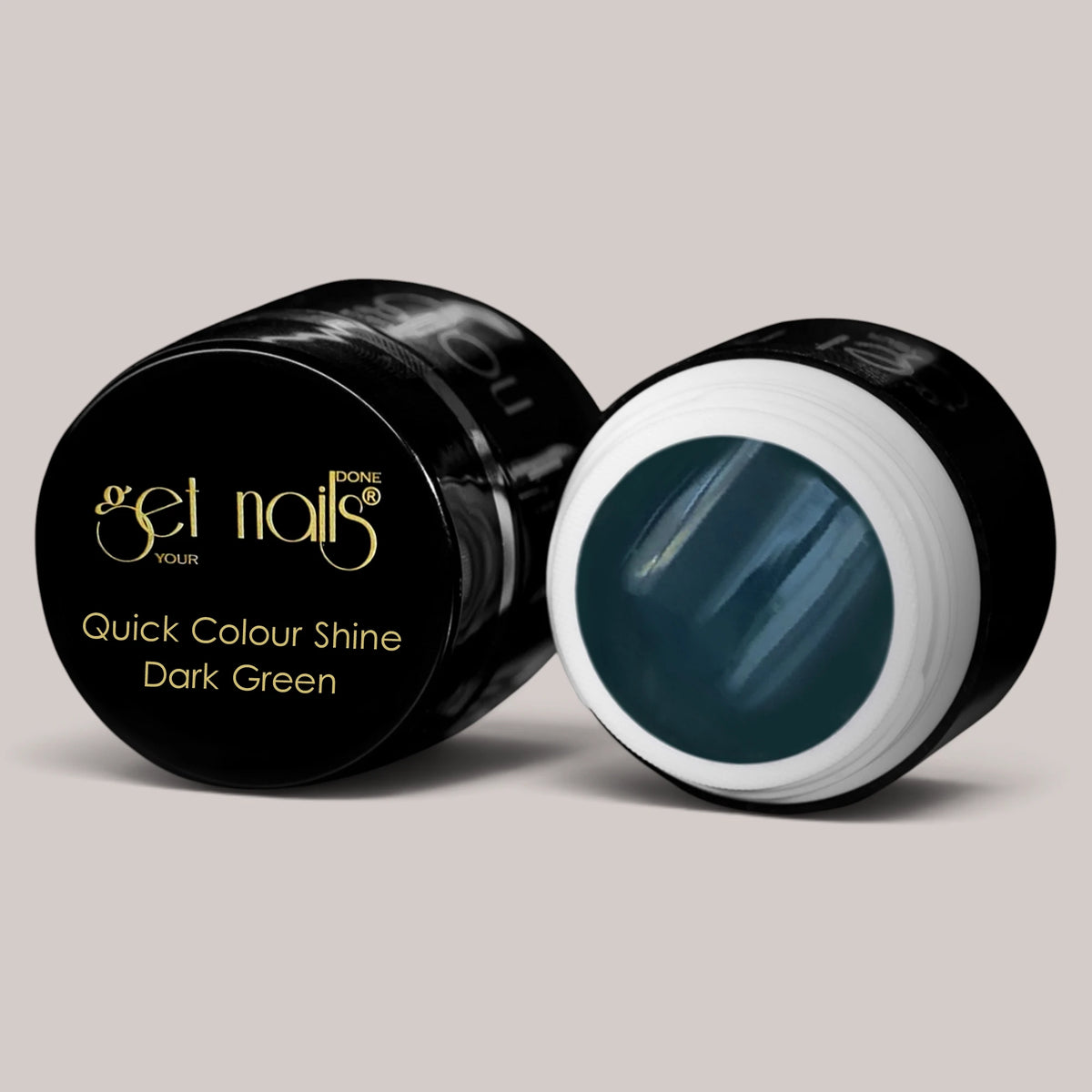 Quick Colour Shine Dark Green | Gel Colorat UV/LED
