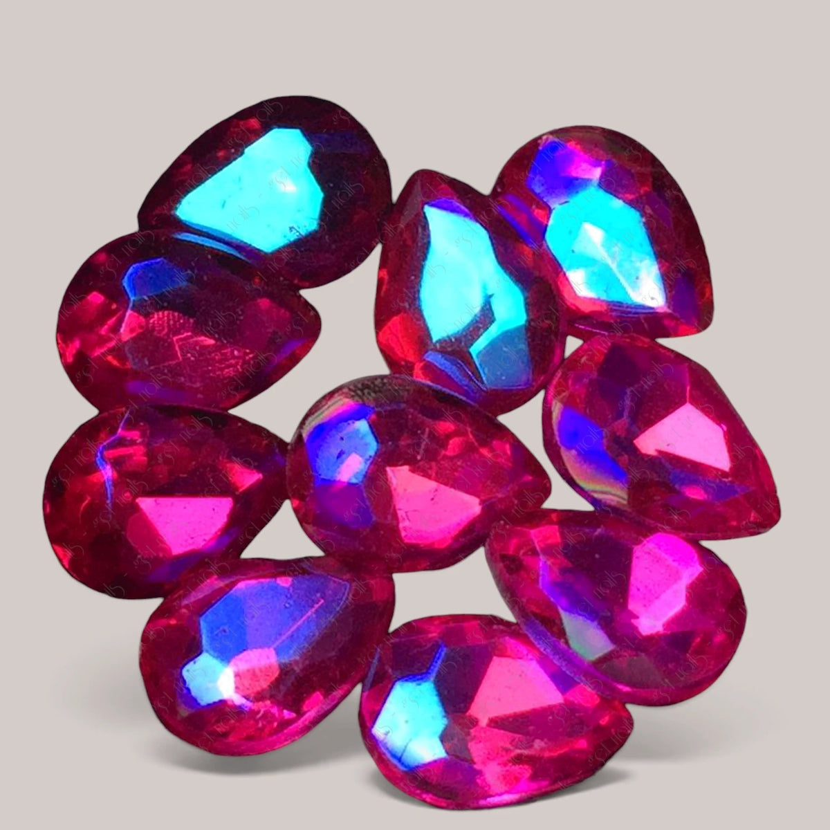 Crystal Bling Pink, 10 buc.