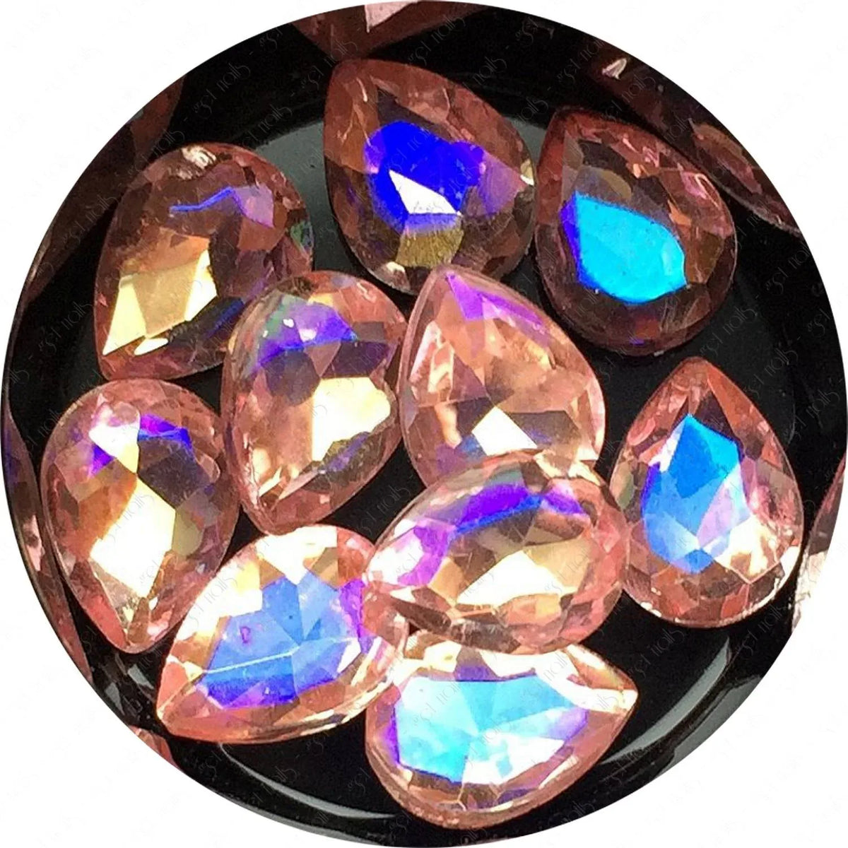 Crystal Bling Rose, 10 pièces