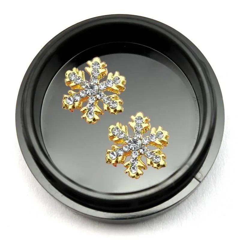 Flocon 2 Or Strass, 2 pcs.