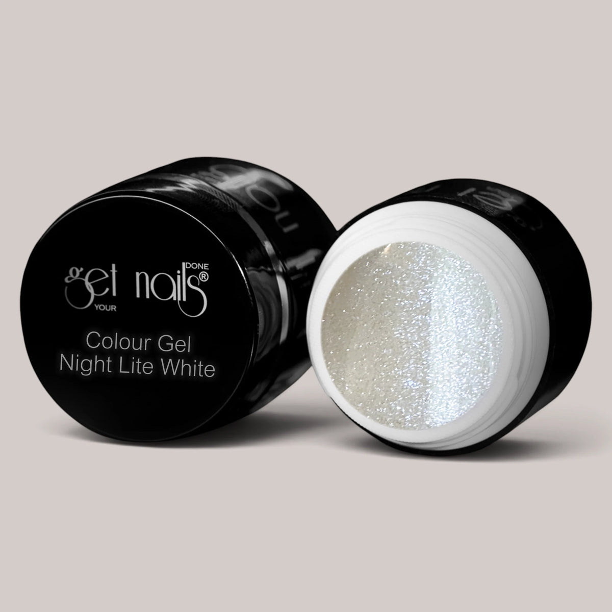 Colour Gel Night Lite White | Gel Colorat Unghii UV/LED