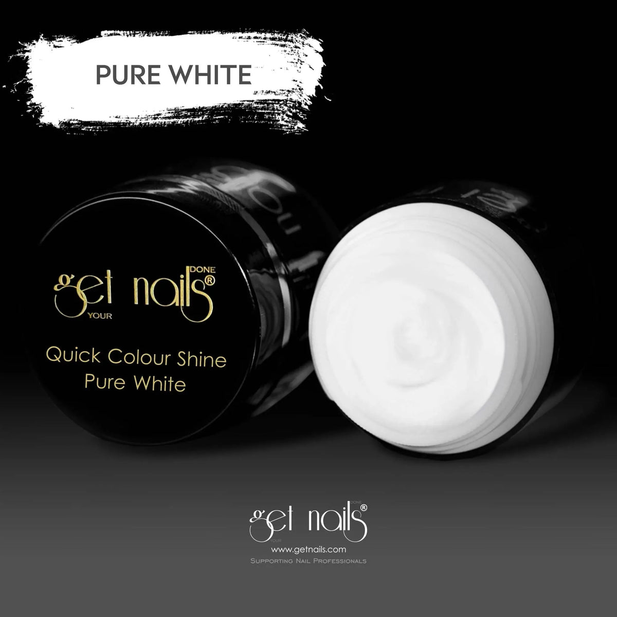 Quick Colour Shine Pure White | Gel de couleur UV/LED