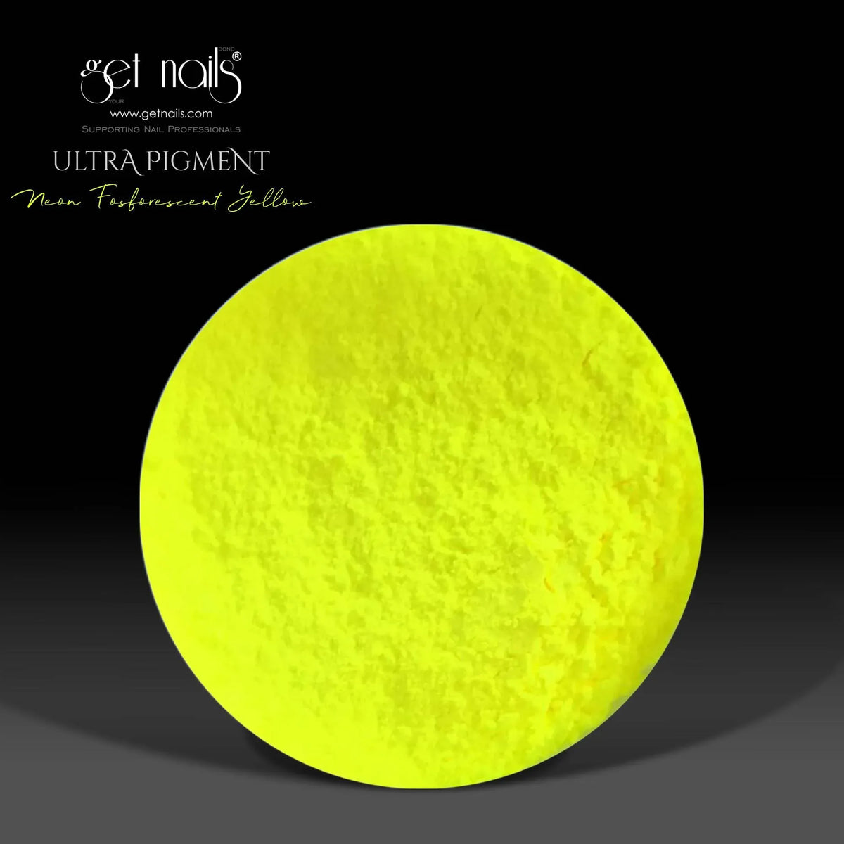Pigment Ultra Néon Phosphorescent Jaune 5g