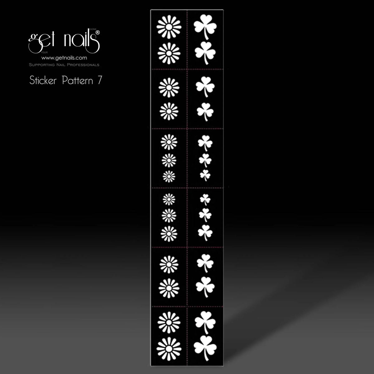 Motif d'autocollant 7 GN
