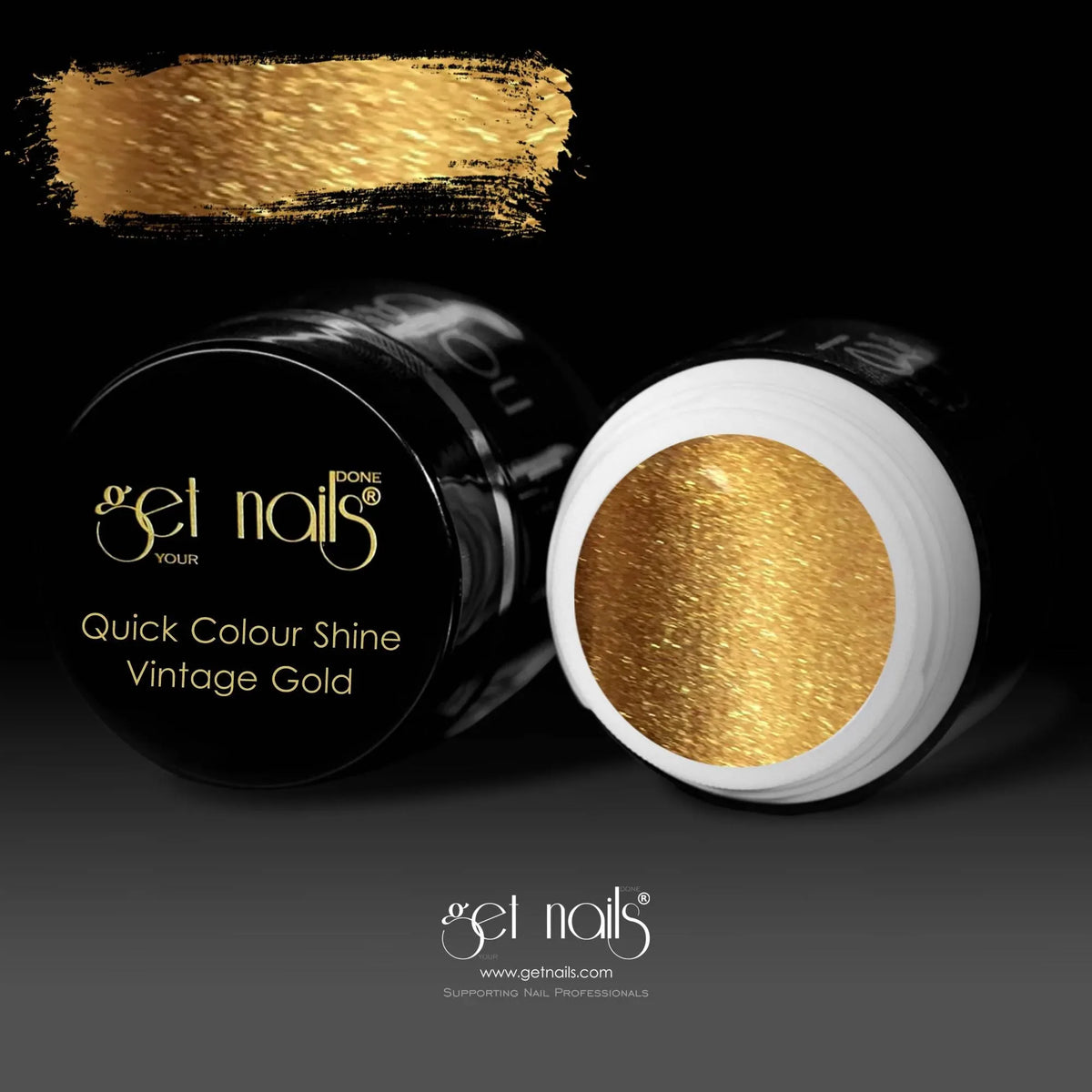 Quick Colour Shine Vintage Gold | Gel Coloré UV/LED