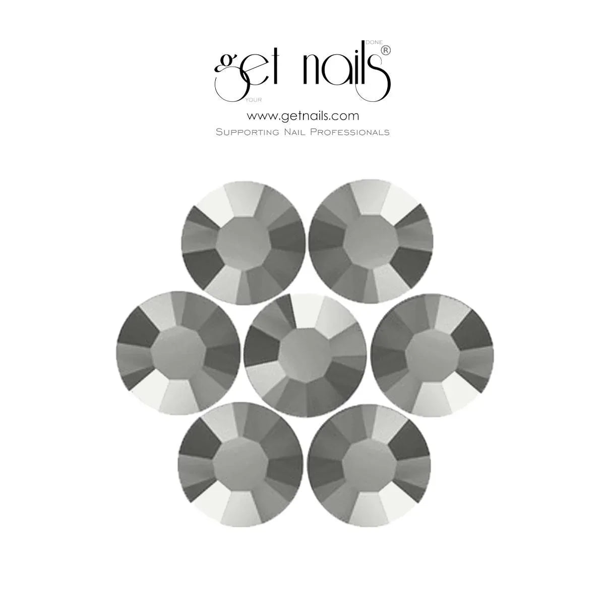 Star Crystals Silver Chrome, SS16 GN