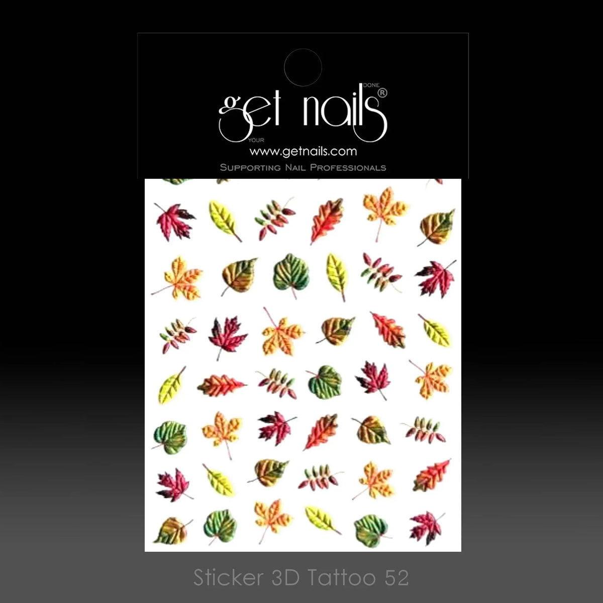Sticker 3D Tattoo 52 GN FALL