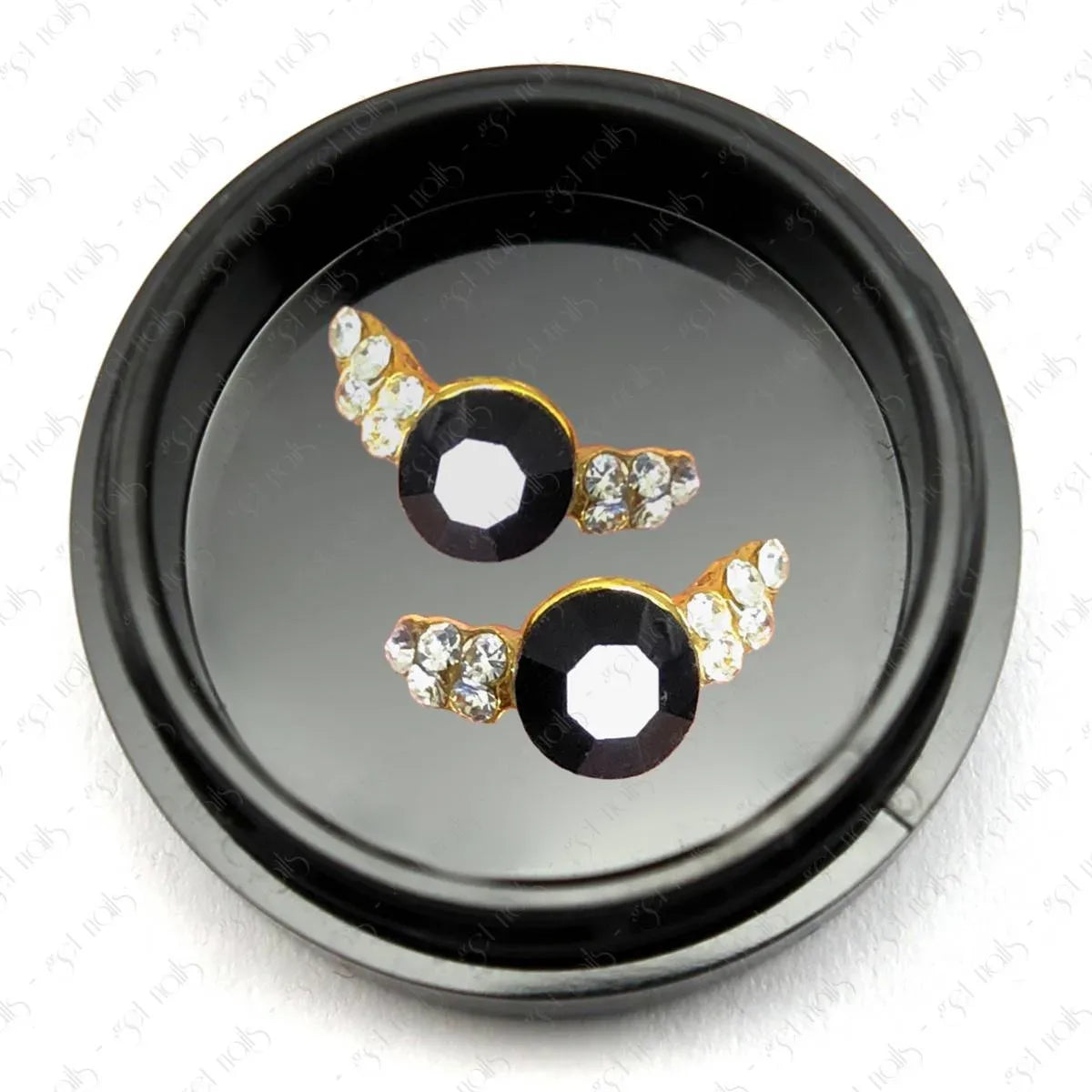 Black Widow Nail Charms, 2 pcs. GN