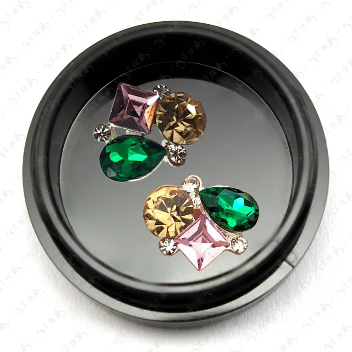 Nail Bijoux Emerald Princess, 2 pcs. GN