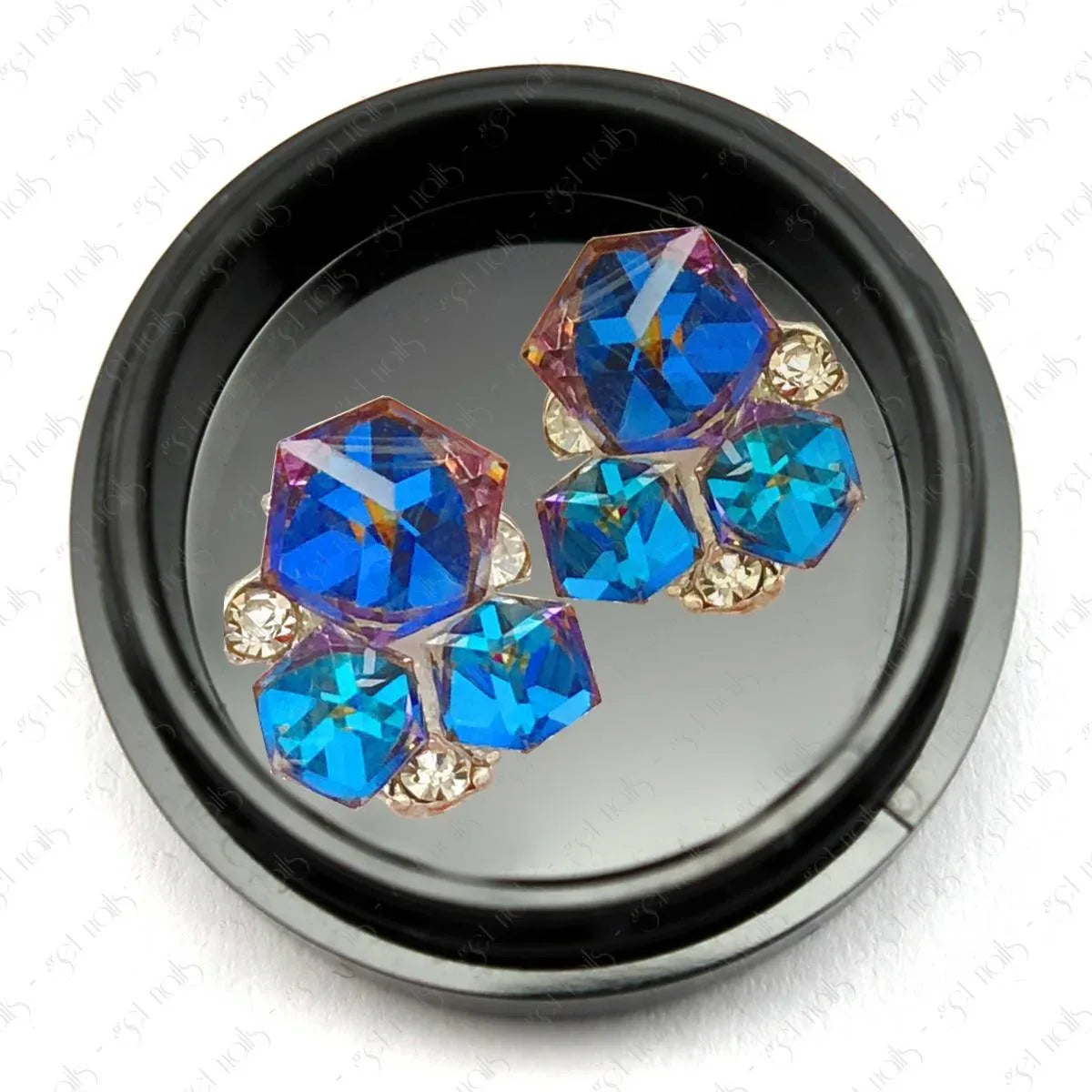 Nail Bijoux Sapphire Cubes, 2 pcs. GN