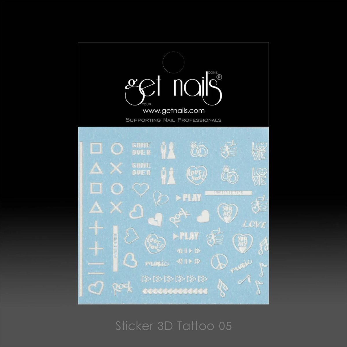 3D Tattoo Sticker 05 GN