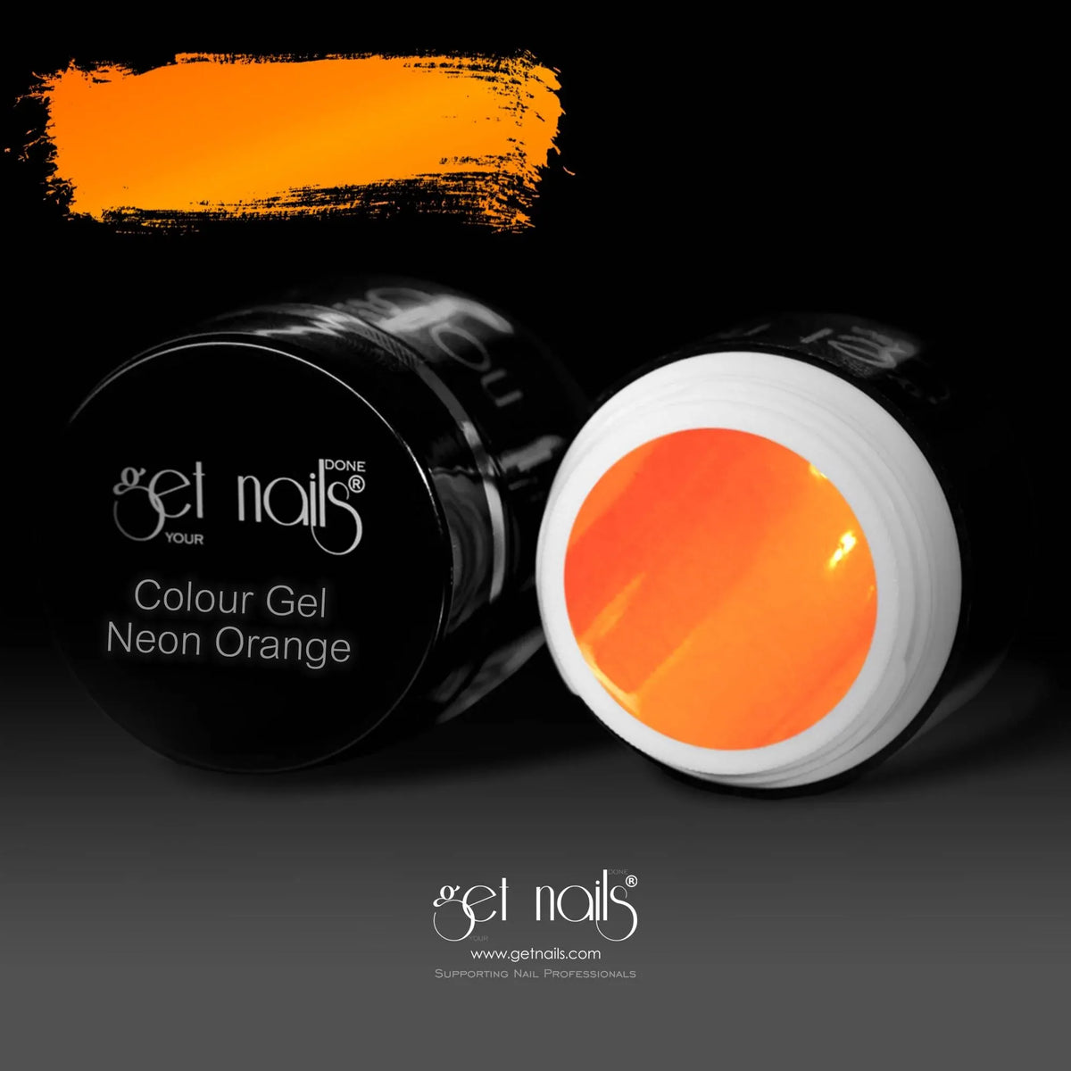 Neon Orange Color Gel | UV/LED Nail Color Gel