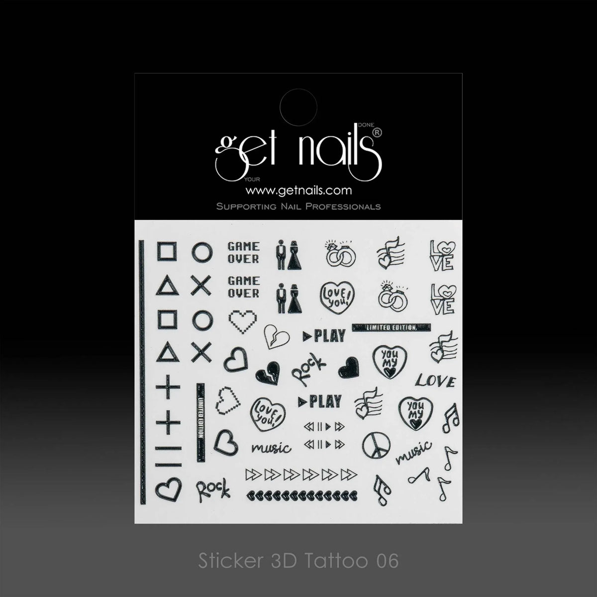 3D Tattoo Sticker 06 GN