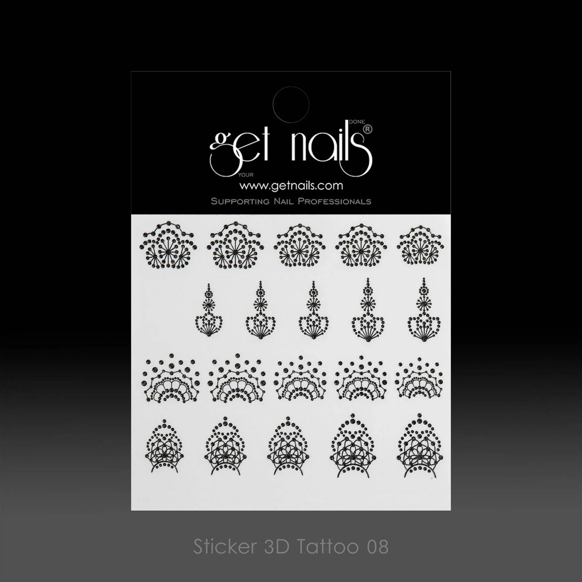 3D Tattoo Sticker 08 GN