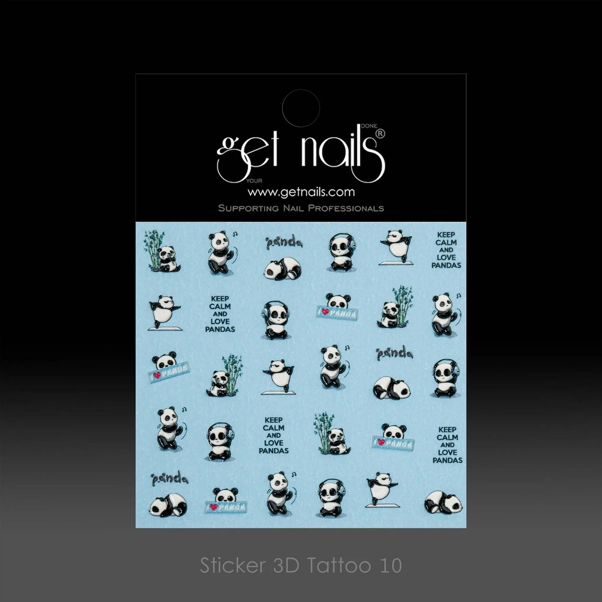 3D Tattoo Sticker 10 GN