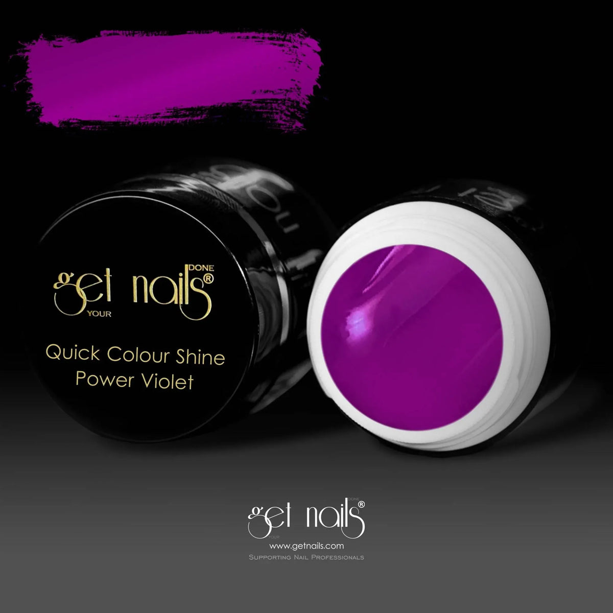 Quick Colour Shine Power Violet | Gel Couleur UV/LED