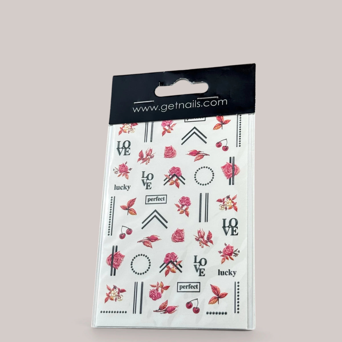 Sticker 3D Tattoo 55 GN Pink Roses