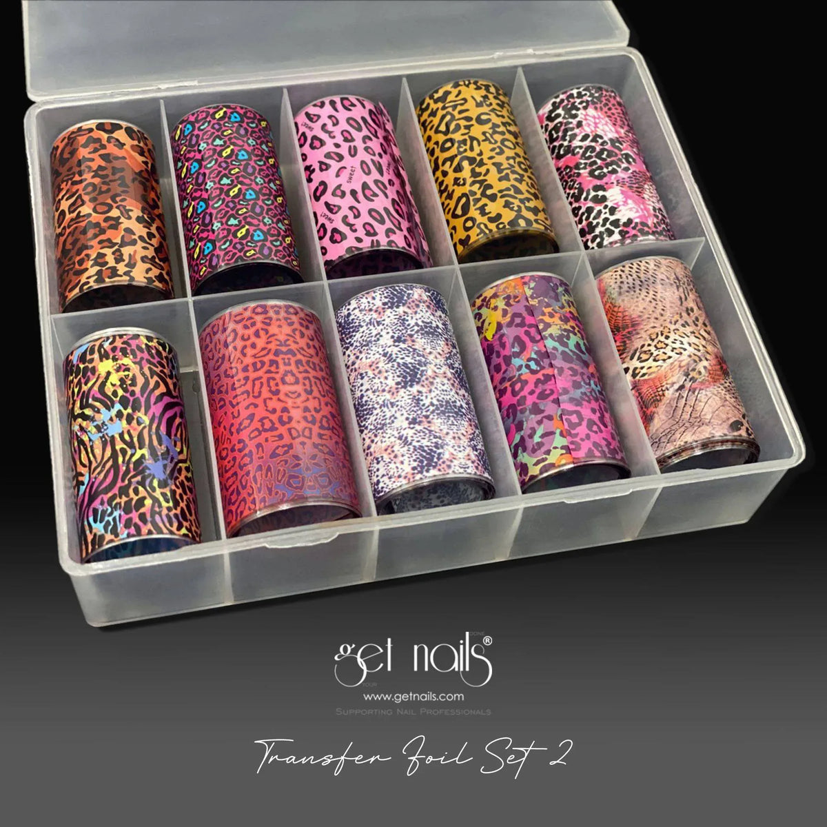 Set de feuilles de transfert 2 GN Animal Print