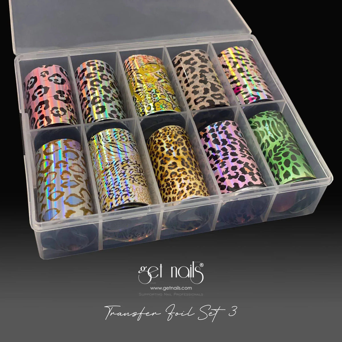Transfer Foil Set 3 GN Animal Print