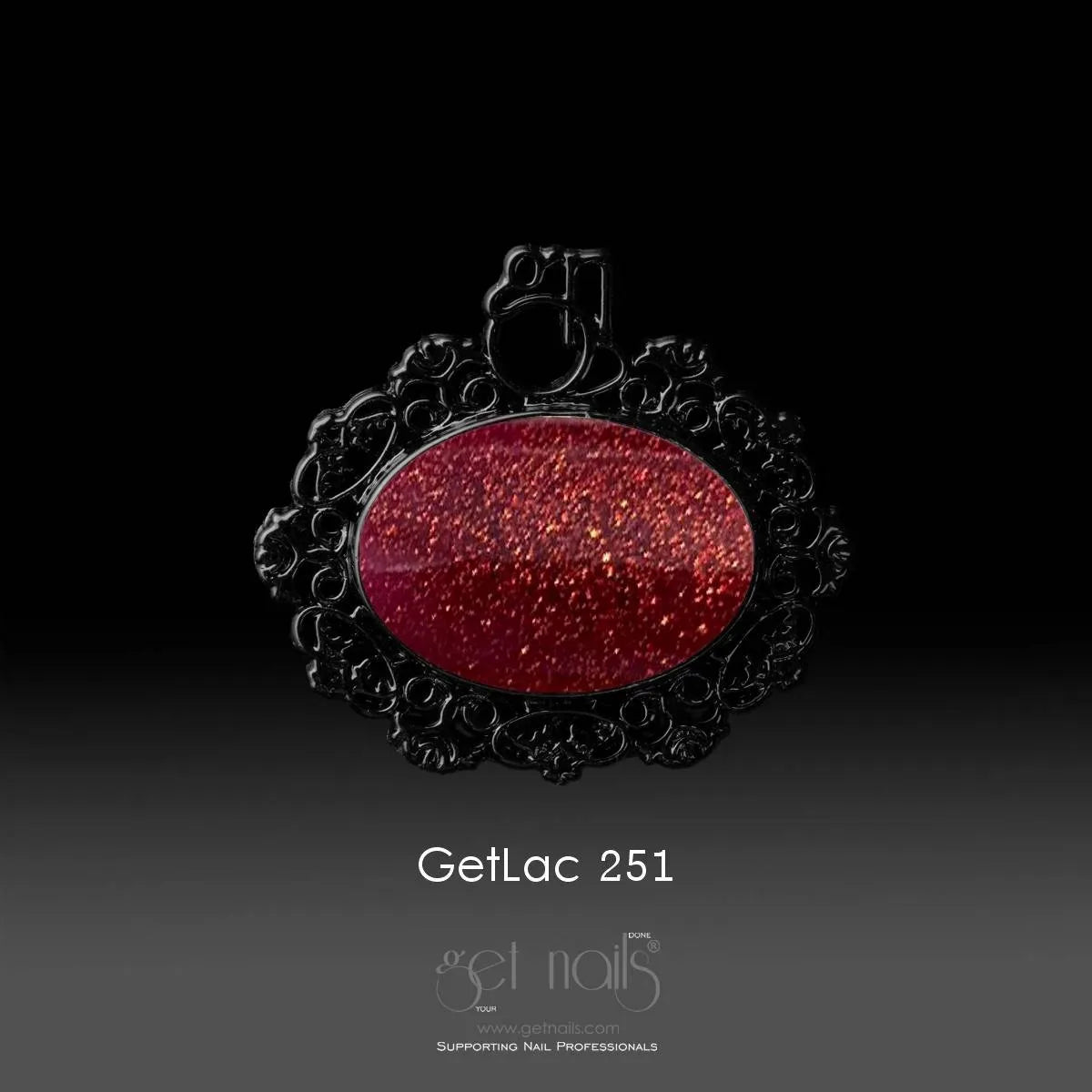 GetLac 251 Glitter Garnet | Stock clearance