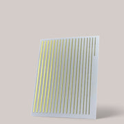 Sticker 3D Stripes Gold GN