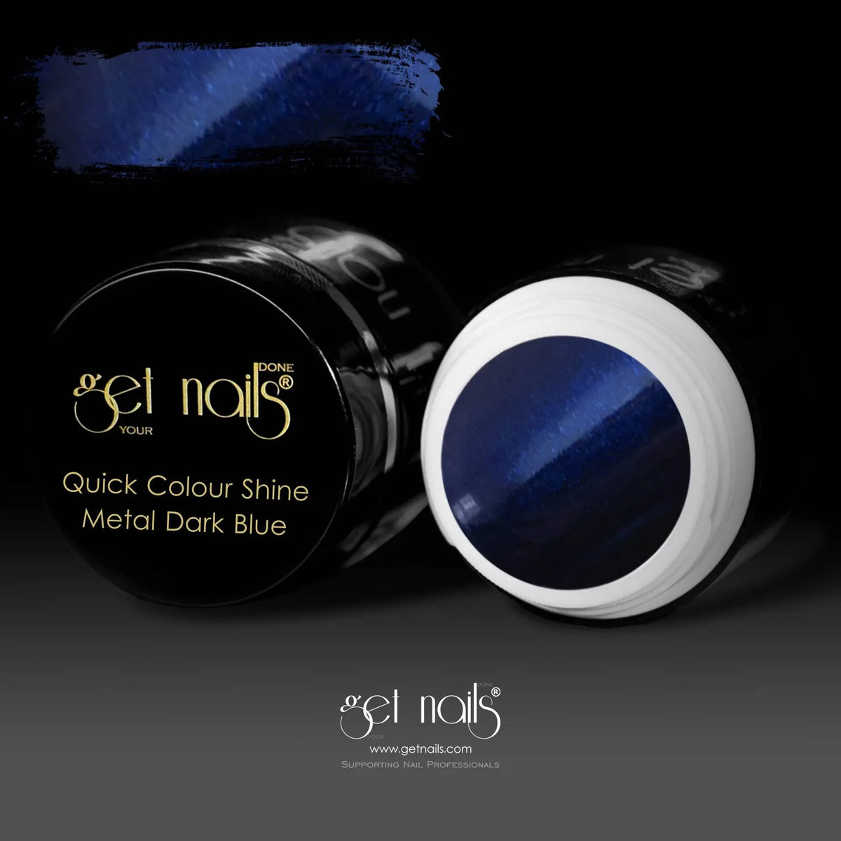 Quick Colour Shine Metal Dark Blue | Gel Colorat UV/LED