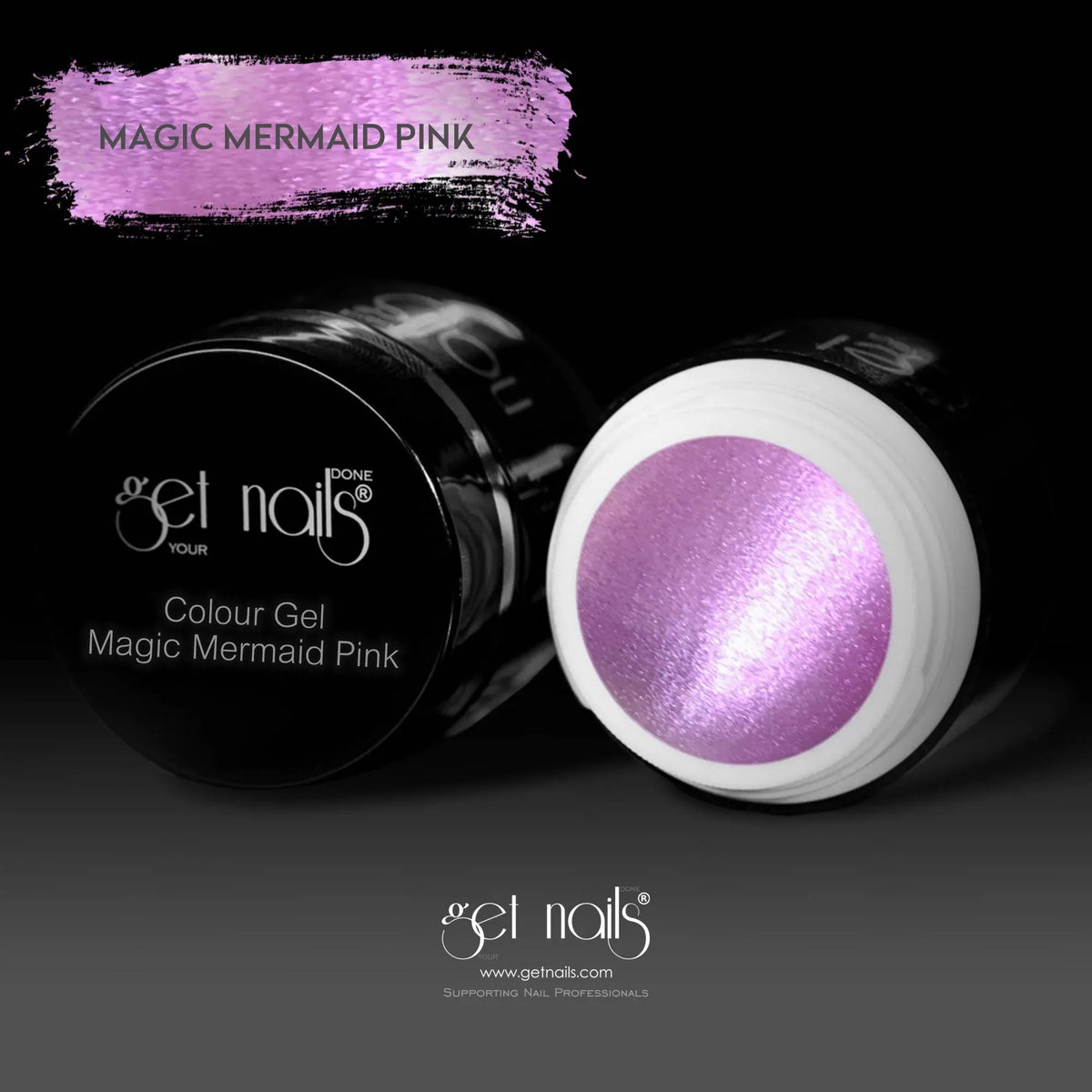 Gel Couleur Magique Sirène Rose | Gel Coloré UV/LED