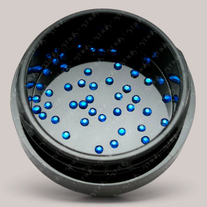 Strasuri Rotund 1,5 mm - Blue, 50 buc.