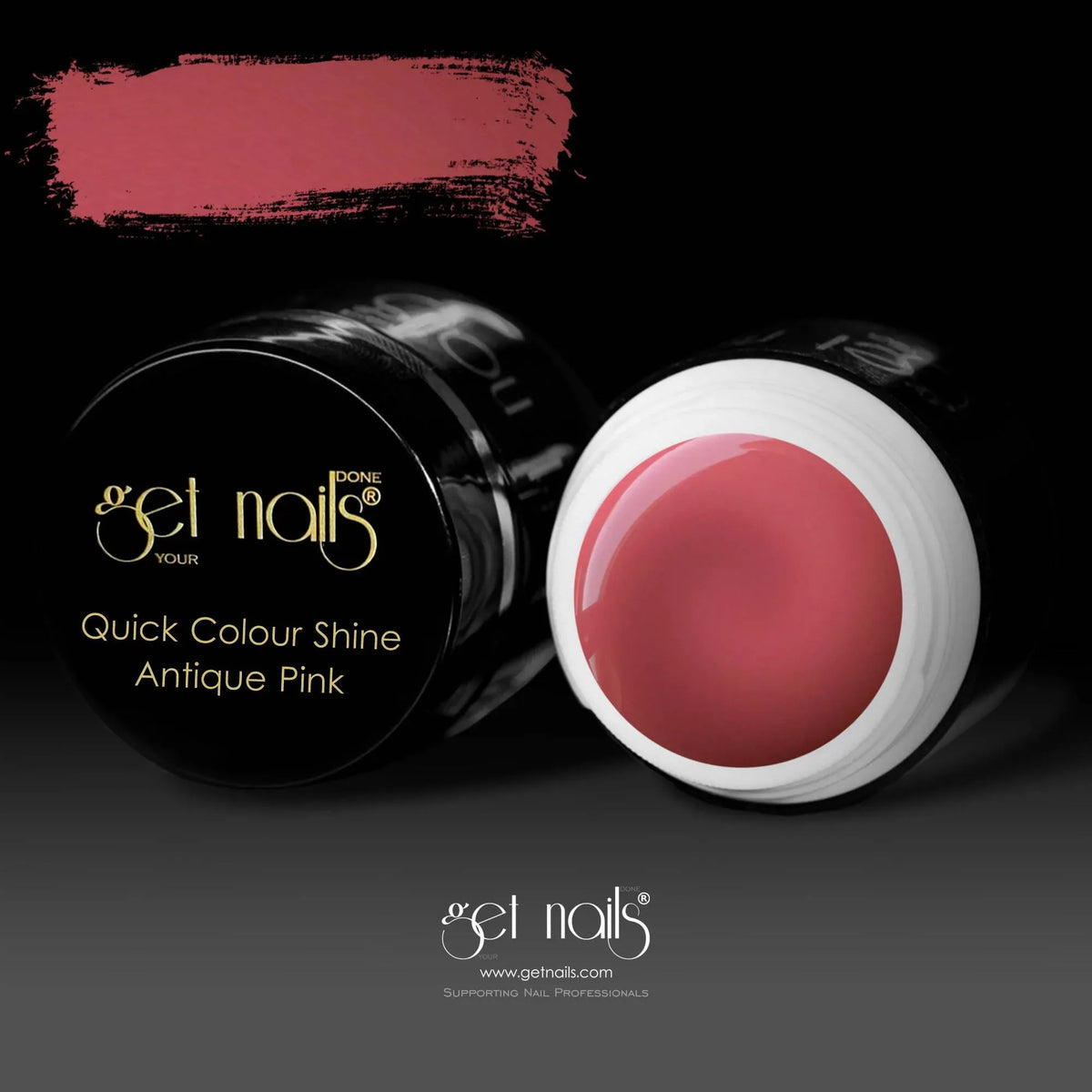 Quick Colour Shine Antique Pink | Gel de couleur UV/LED
