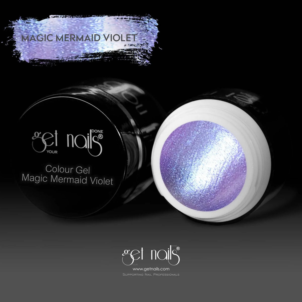 Gel couleur Magic Mermaid Violet | Gel coloré UV/LED