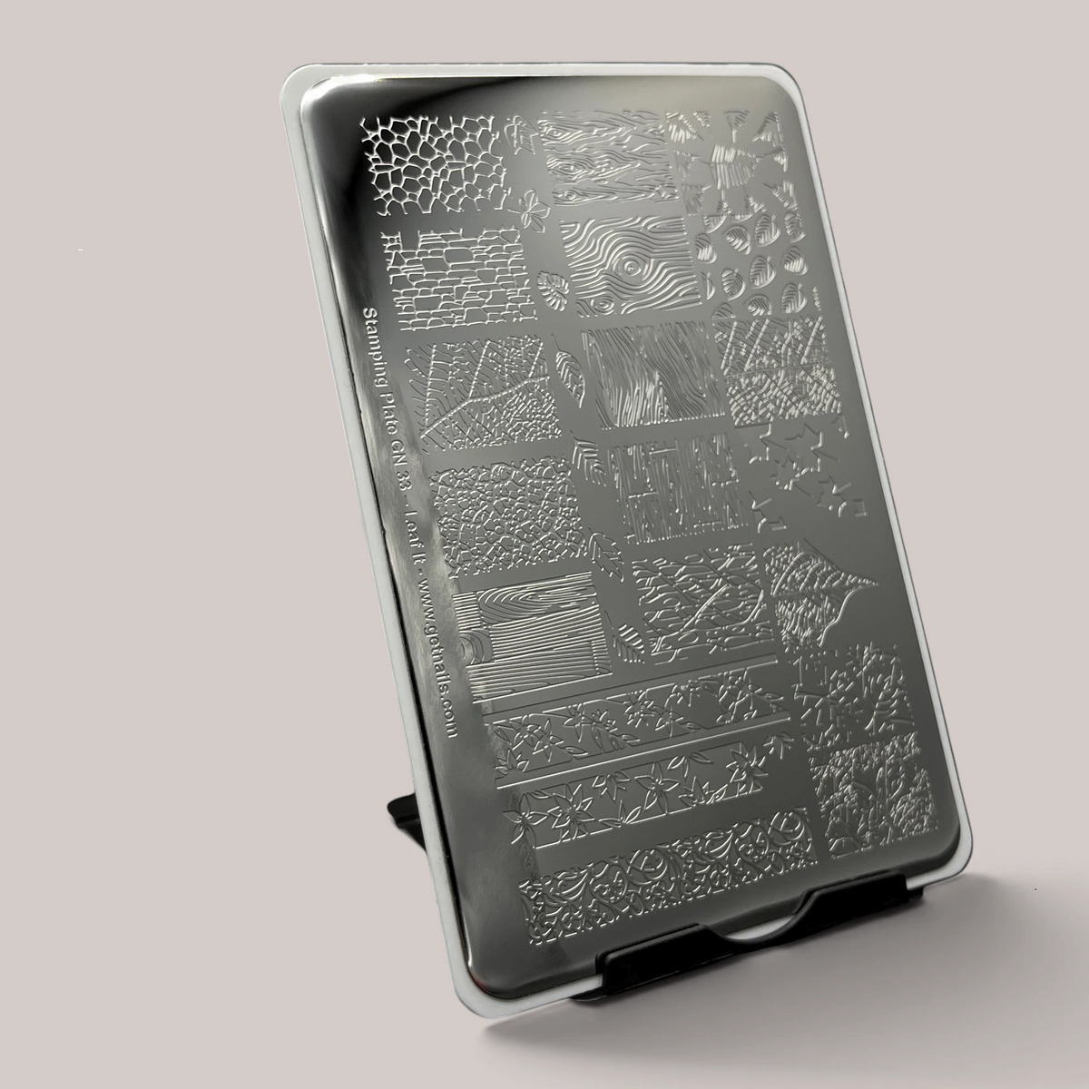 Stamping Plate GN 33 - Leaf It