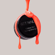 Gel couleur printemps orange | Gel coloré UV/LED