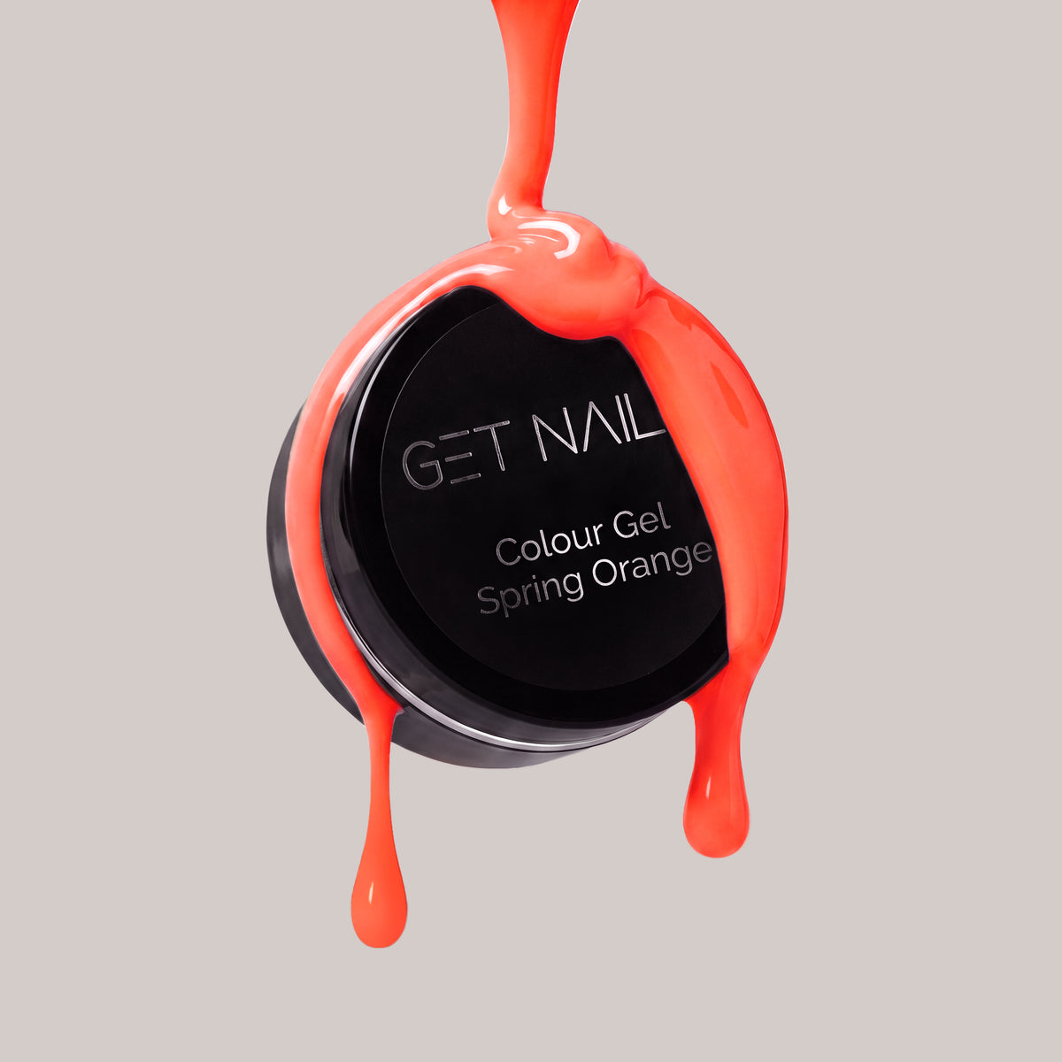 Gel couleur printemps orange | Gel coloré UV/LED