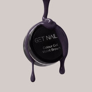 Colour Gel Violet Brown | Gel Colorat UV/LED