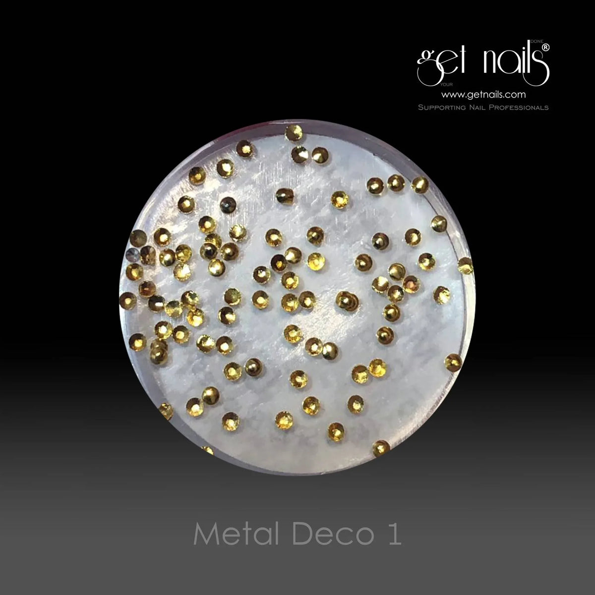 Metal Deco 1 Gold GN, 100 buc.