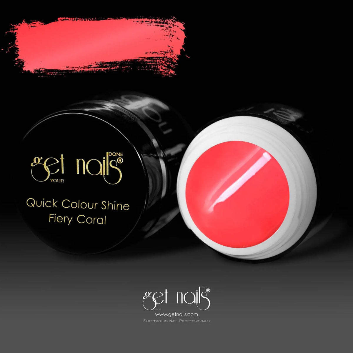 Quick Colour Shine Corail Intense | Gel Couleur UV/LED