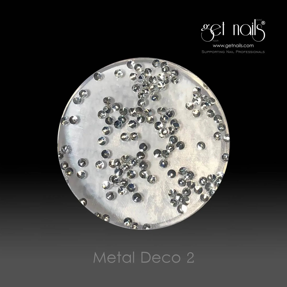 Metal Deco 2 Silver GN, 100 buc.
