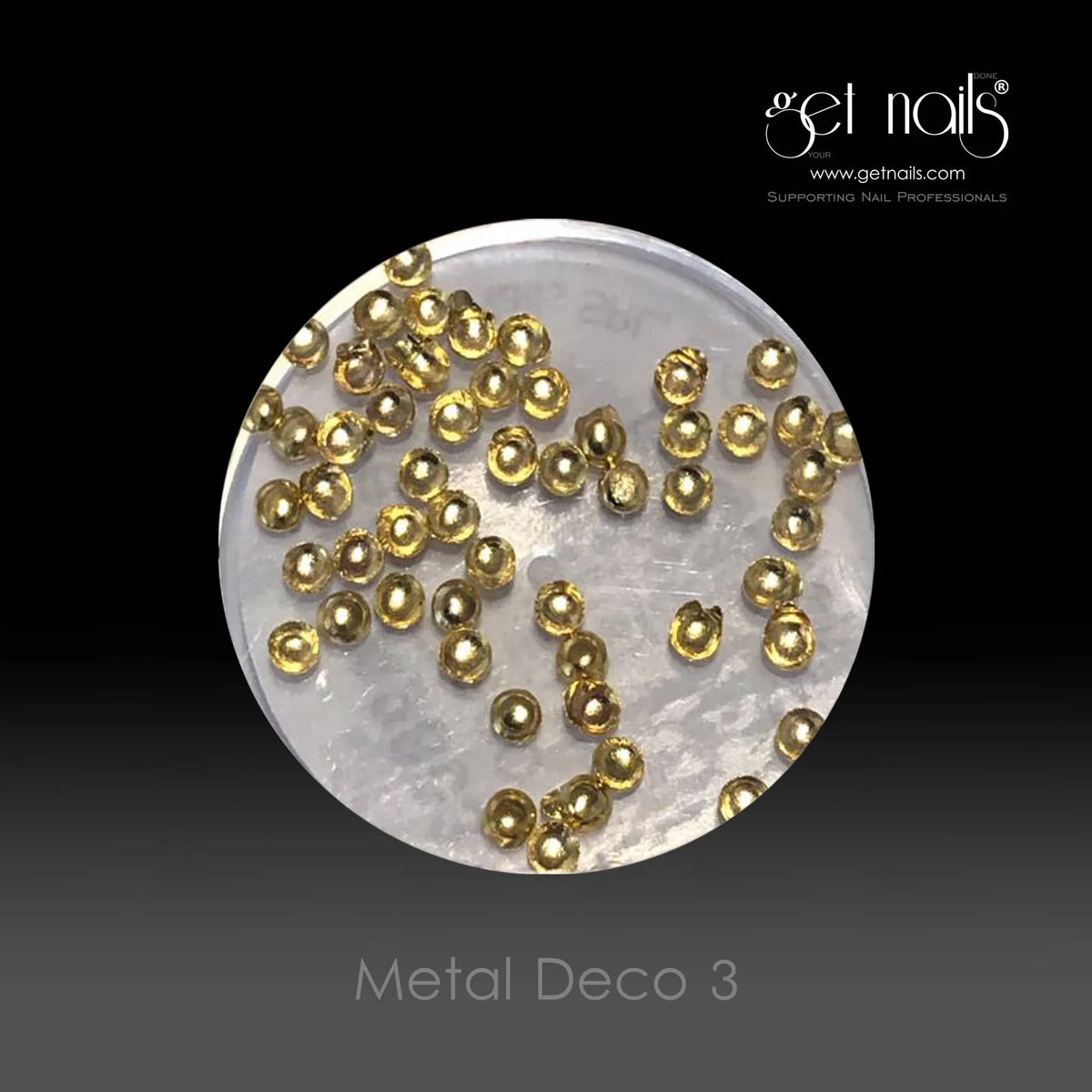 Metal Deco 3 Gold GN, 50 buc.