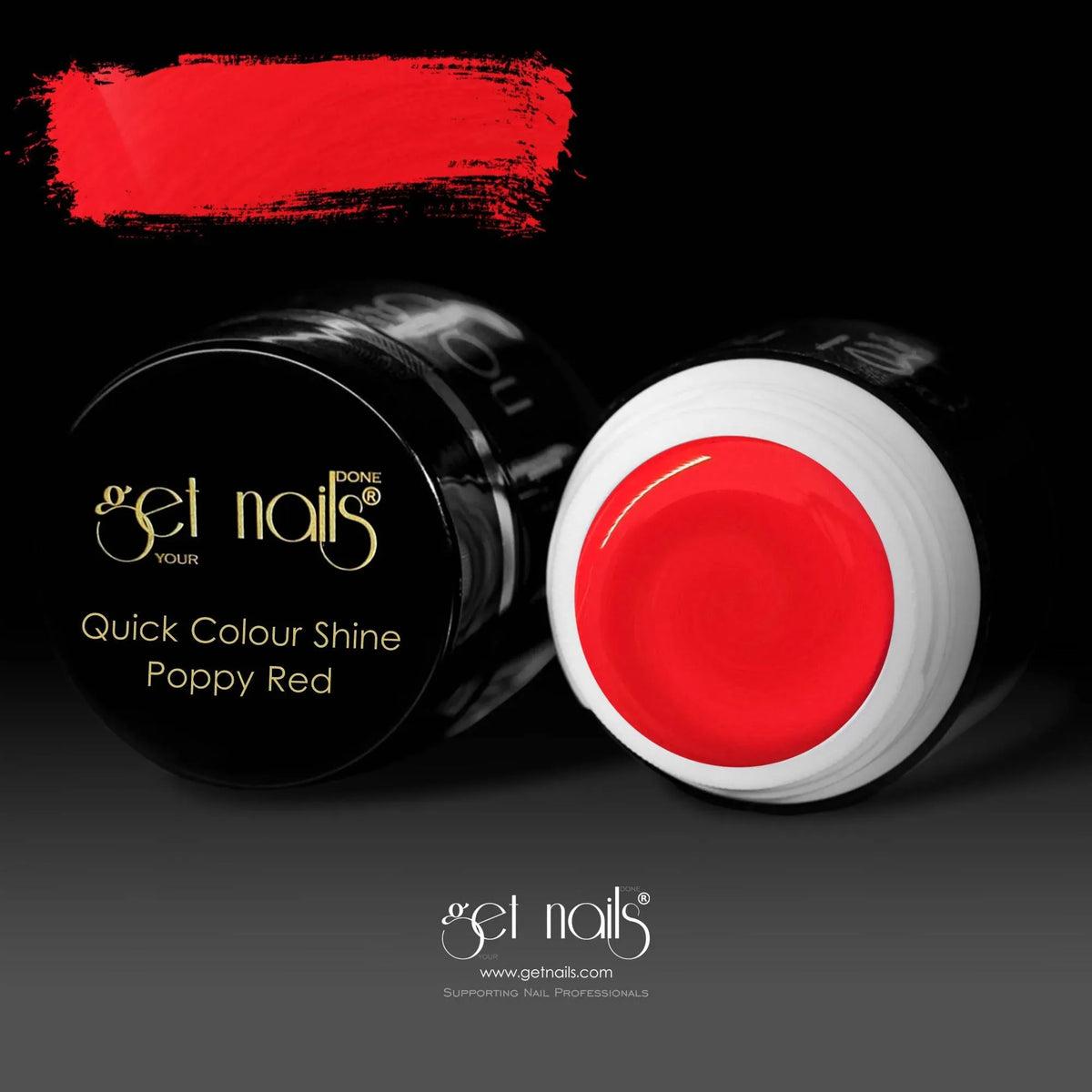 Quick Colour Shine Rouge Coquelicot | Gel Coloré UV/LED