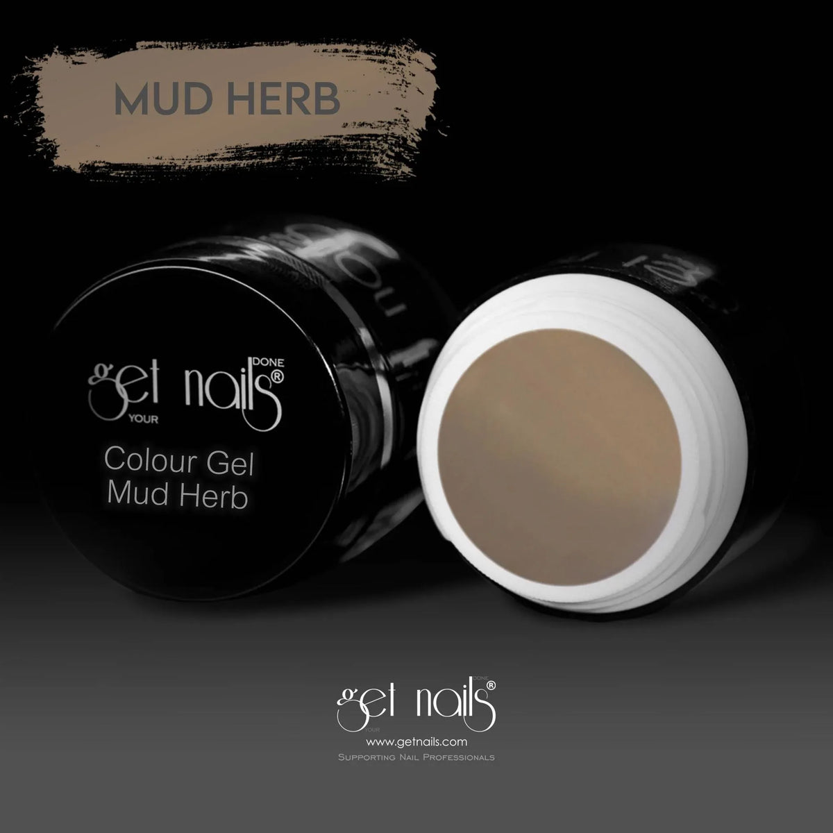 Colour Gel Mud Herb | UV/LED Nail Colour Gel