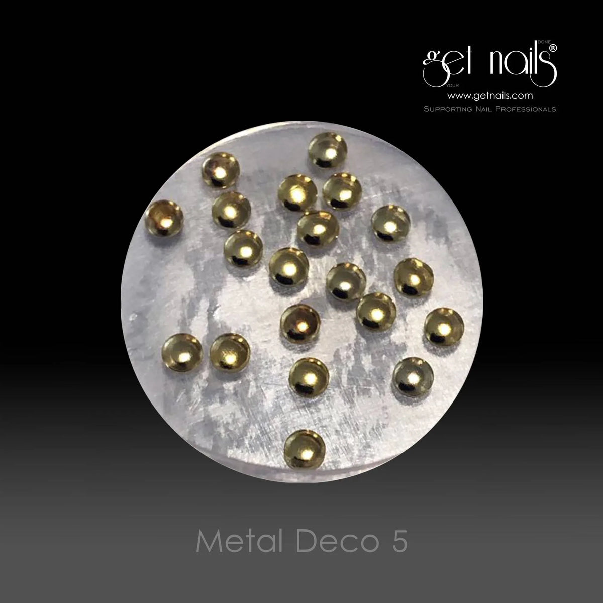 Metal Deco 5 Gold GN, 20 buc.