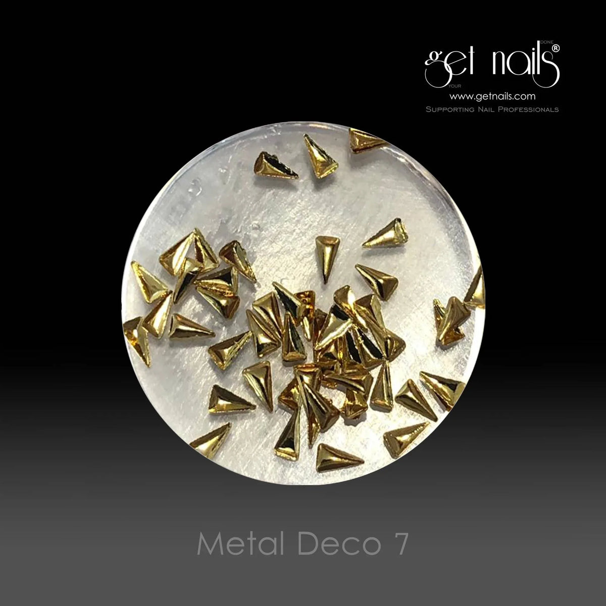 Metal Deco 7 Gold GN, 50 pcs.