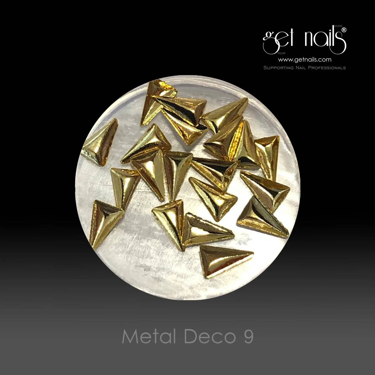 Metal Deco 9 Gold GN, 20 pcs.