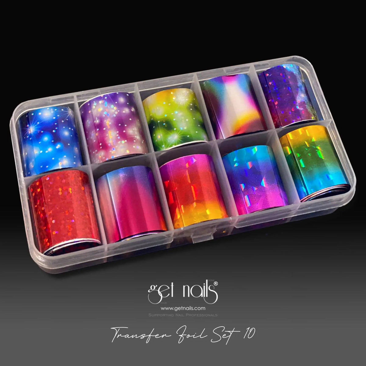 Kit de feuilles de transfert 10 GN Galaxy Love