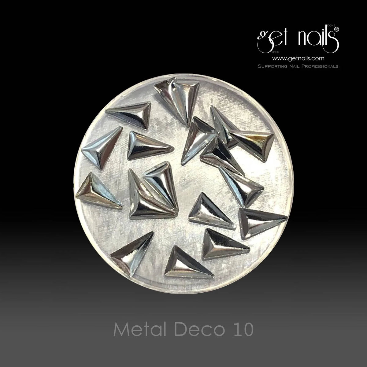 Metal Deco 10 Silver GN, 20 pcs.