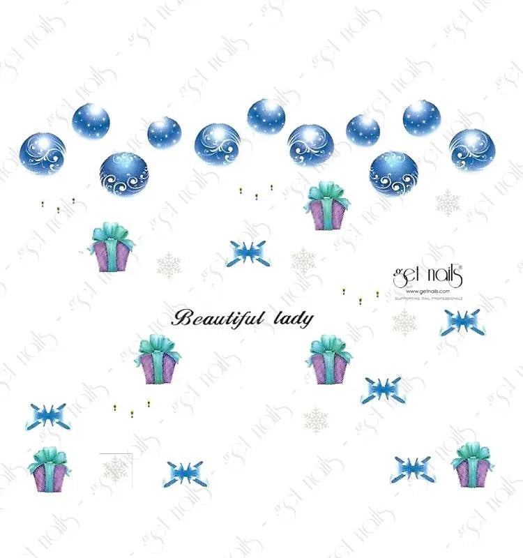 Autocollant Hiver 15 - Phosphorescent