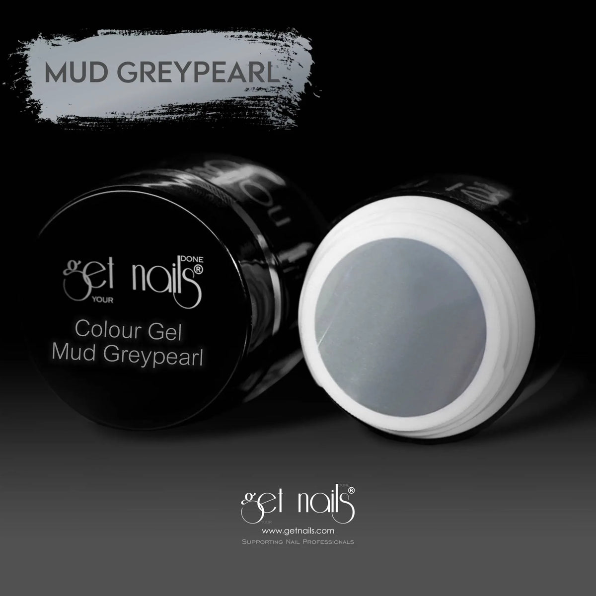 Colour Gel Mud Greypearl | Gel Colorat Unghii UV/LED