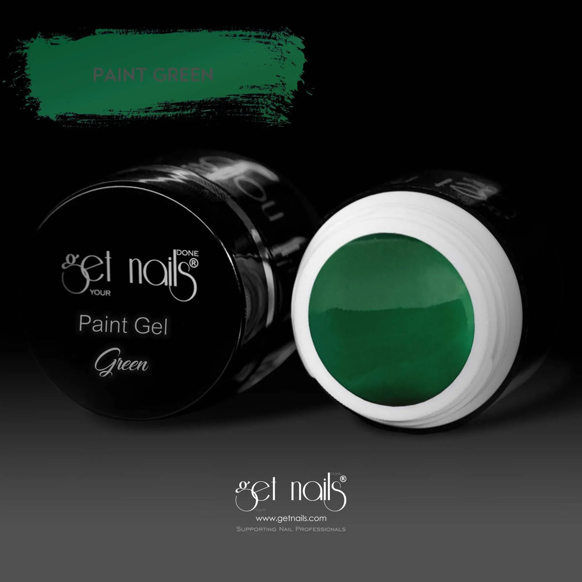 Paint Gel Green | Gel Colorat Unghii UV/LED